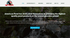Desktop Screenshot of americanpond.com